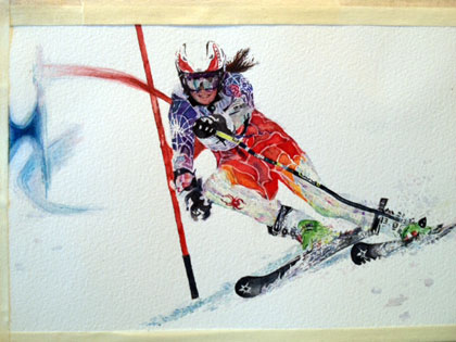 Tiny Skier
